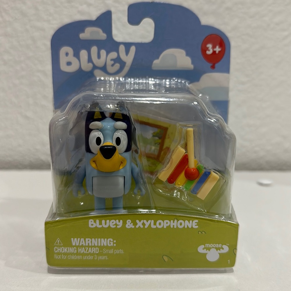 Bluey & Xylophone - Bluey Figurine